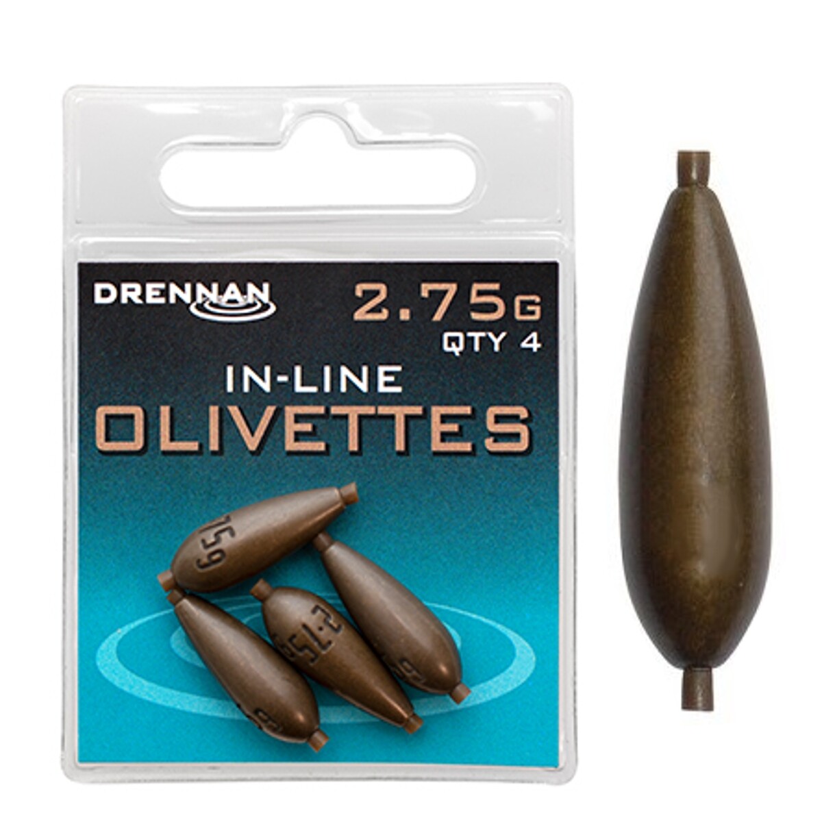 Drennan Pole Inline Olivette 2.75g Match Coarse Fishing Cannot Come of Mainline