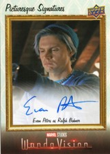 Marvel Studios 2022 WandaVision Picturesque Auto PS-EP2 Evan Peters Ralph Bohner