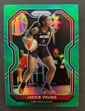2021 WNBA Prizm Jackie Young Green Prizm #47