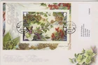 GB - Isle of Man 2014 Winter Flora Art Mini-Sheet SG MS1875 FDC FLOWERS BERRIES