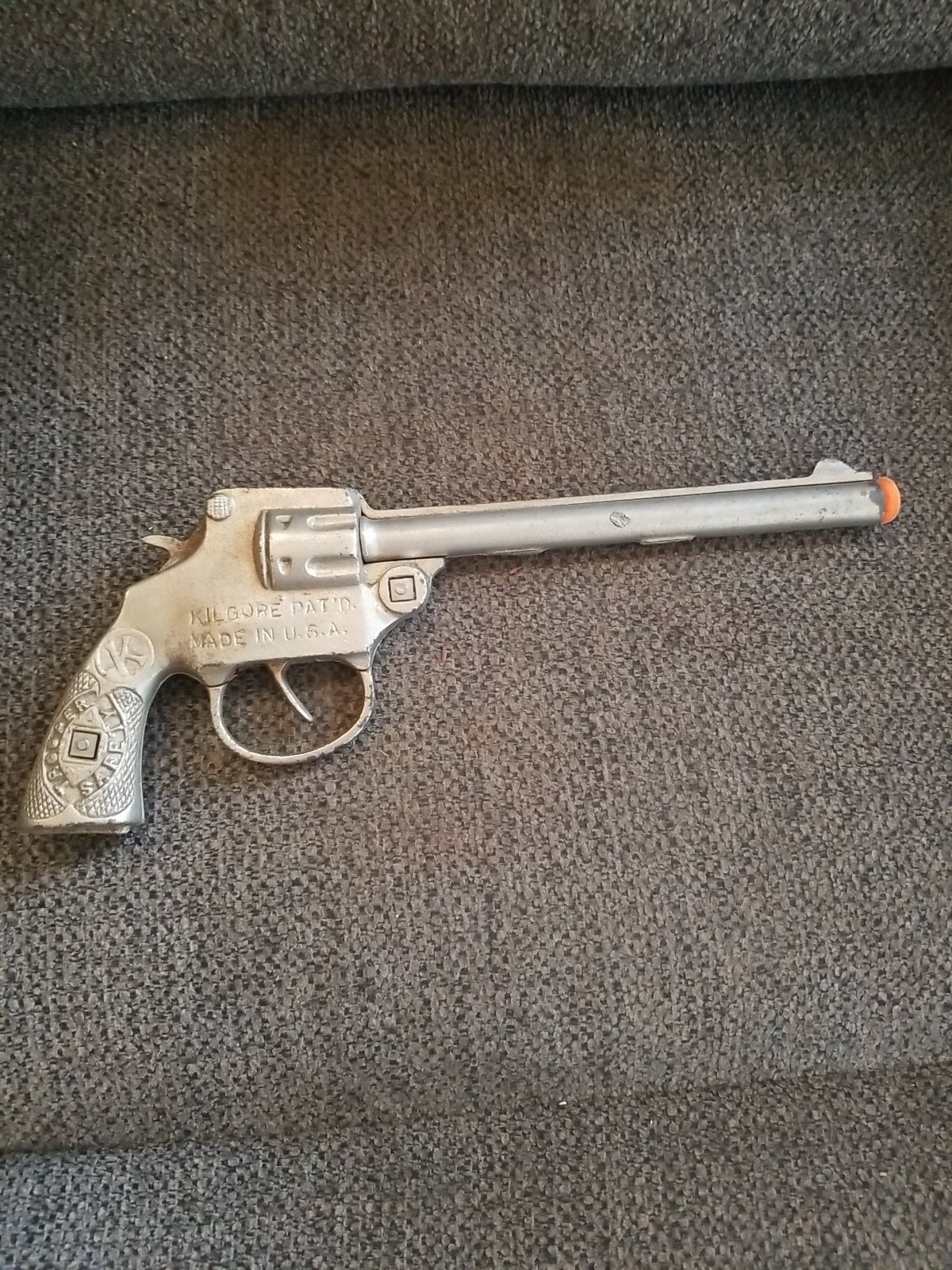 Antique Kilgore Trooper Safety Cast Iron Cap Gun 1925 eBay