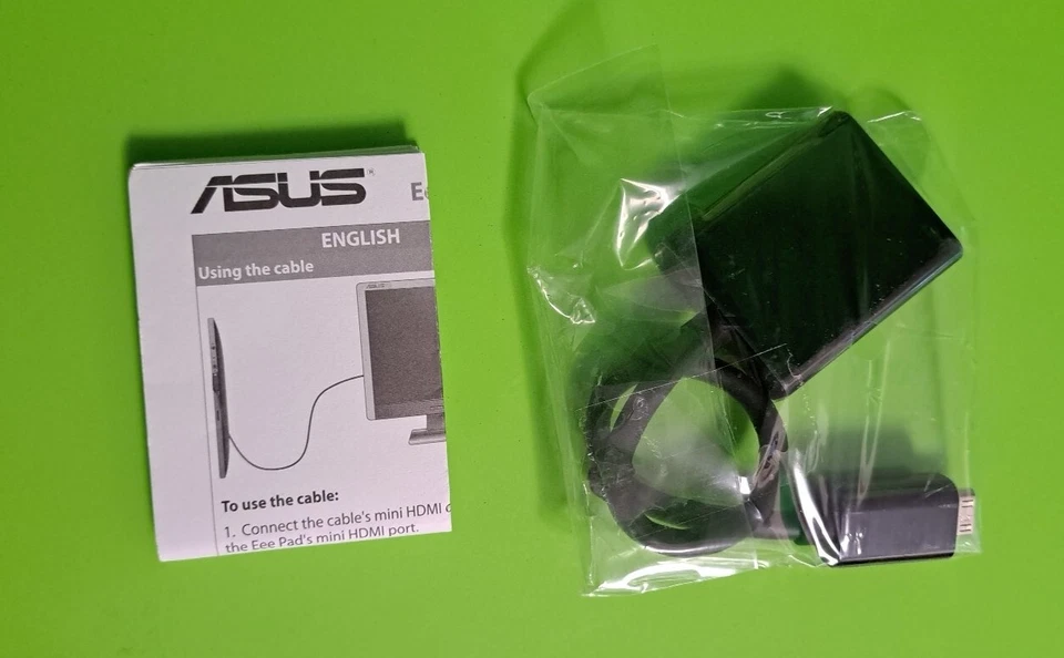 ASUS Genuine HDMI Male to VGA Female Video Cable Converter Adapter. #C242 - Image 3 of 4