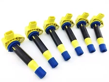6 Ignition Coils fits 1999-2011 Accord Odyssey Pilot Ridgeline Vue TL CL RL MDX