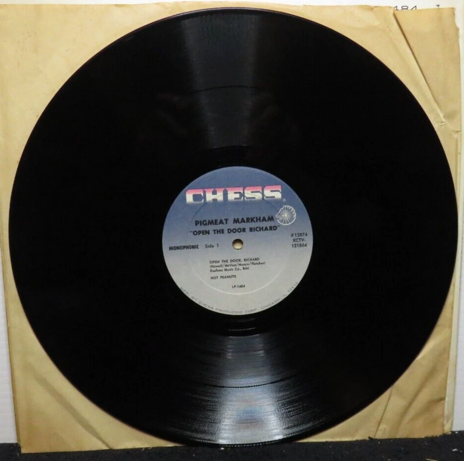 PIGMEAT MARKHAM OPEN THE DOOR RICHARD (VG+) XCTV-121864 LP VINYL RECORD - Image 3 of 4
