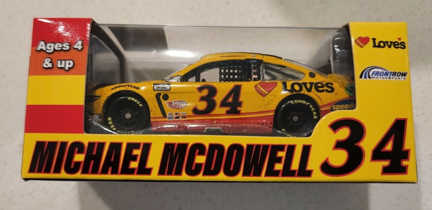 2021 Super special Translated price 1 64 Michael McDowell Daytona Co Raced Love's PROMO Win 500
