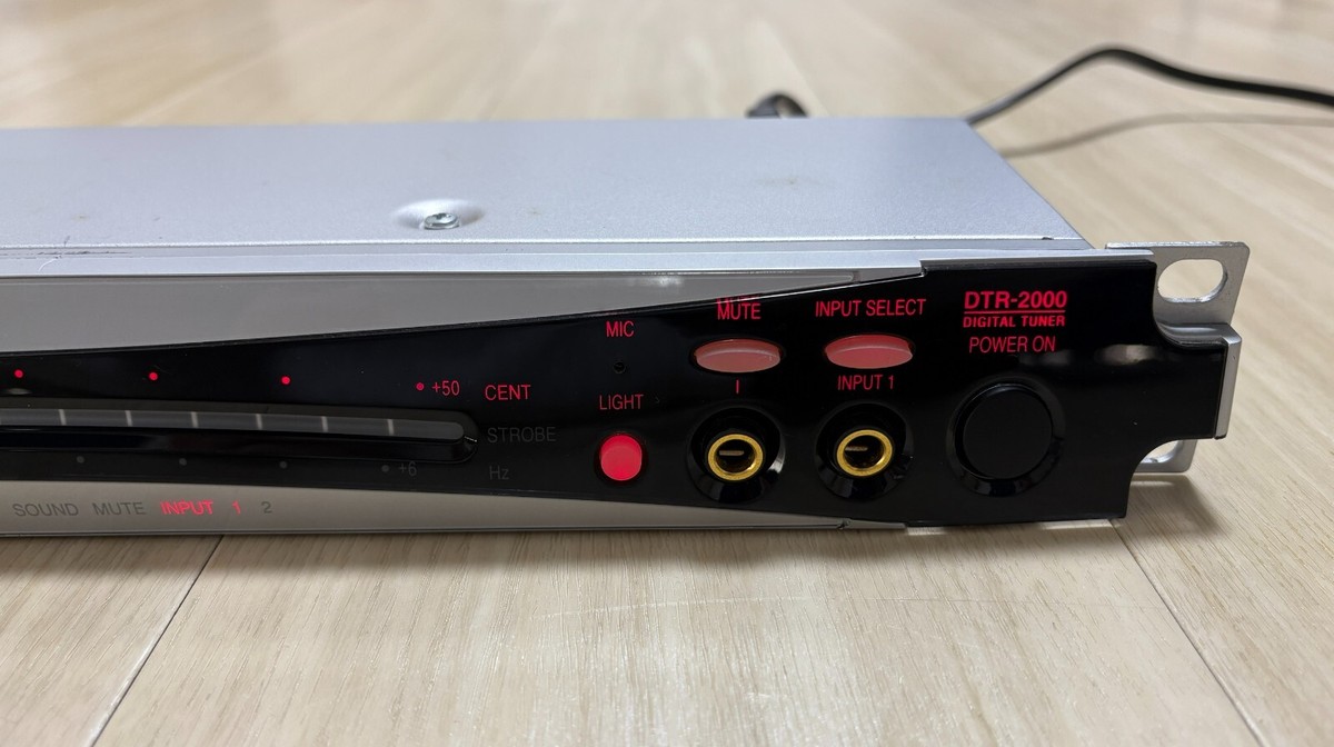 ギター KORG DTR-2000 Korg DTR-2000 Rackmount Digital Tuner (Used) | FrontEndAudio.com