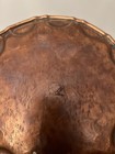 Vintage Fluted Copper Tray Dish Impressed Design United Arab Republic — photo 4