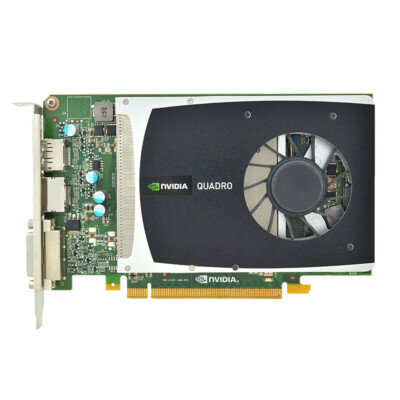 Grafikkarte NVIDIA QUADRO 2000 1GB 2x DP 1x DVI PCI-e 612952-002