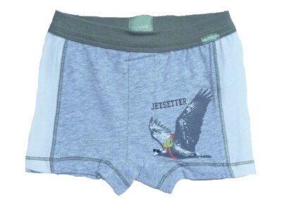 KANZ Tagwäsche Unterhose Jungen light grey 92 104 116 128 140