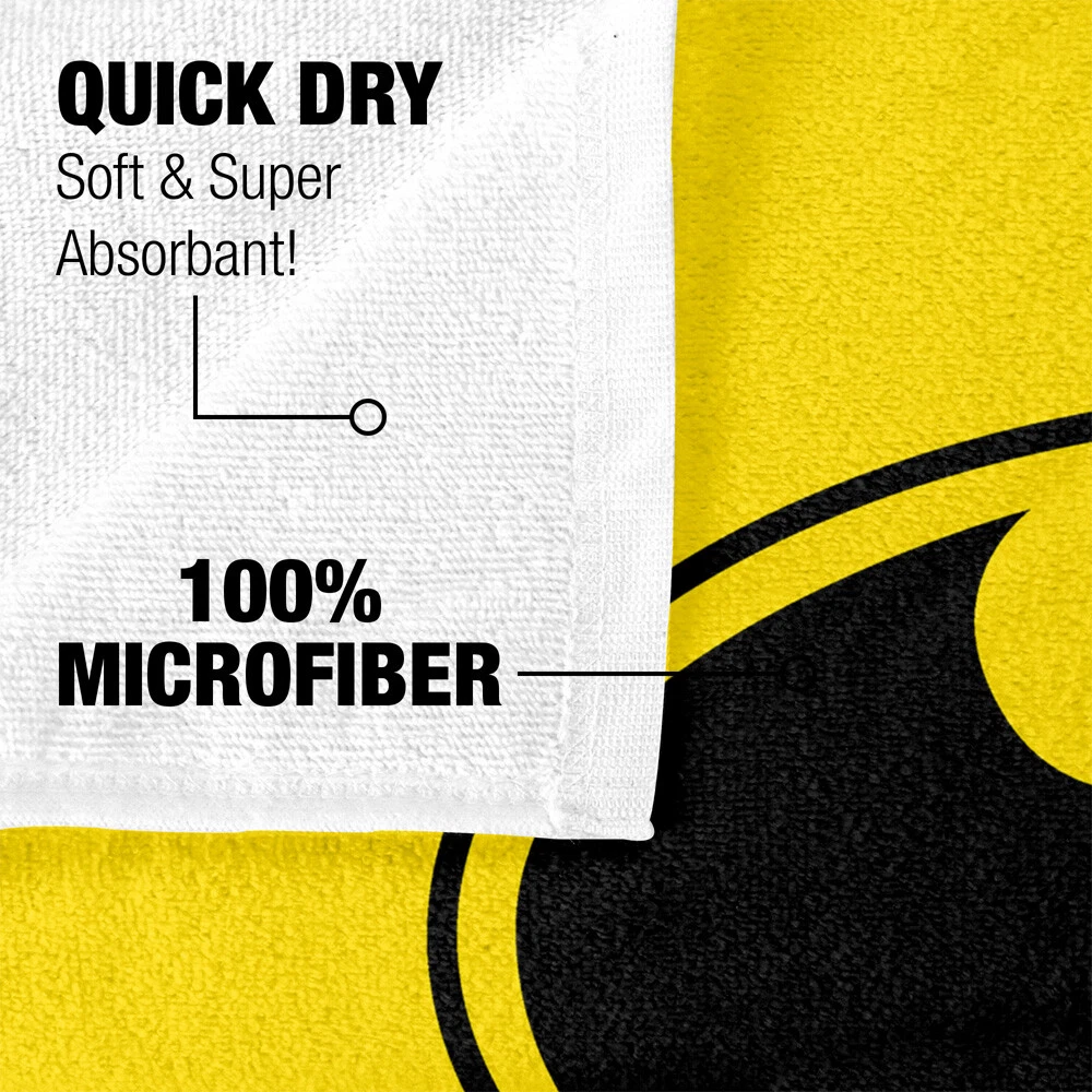 Batman Black Bat Officially Licensed Beach Towel 30"x60"