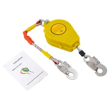 Fall Protection Self-retracting Lifeline Lanyard 32 Feet With Locking Snap Hook