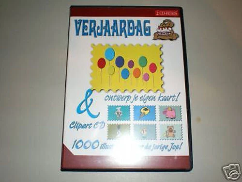 Verjaardag & Clipart CD-rom * Ontwerp je eigen Kaart