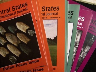 3 COMPLETE SETS OF THE CENTRAL STATES ARCHAEOLOGICAL JOURNAL FOR 2010 11 12