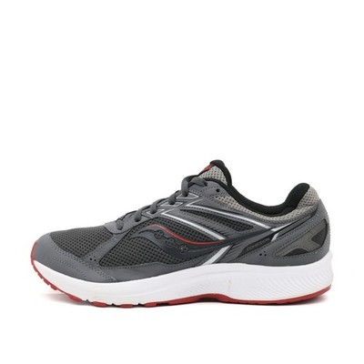 Saucony Herren Cohesion 13 Sneaker Grau Synthetik/Textil Low-Top Laufschuh EU 44