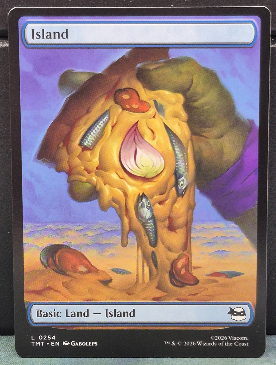 Island 254 Pizza Land Full Art TMNT Teenage Mutant Ninja Turtles
