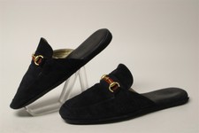 JP Crickets Blue Suede Loafer  Embroidered Logo Made In Italy size 10.5D Blue Slippers for Men for Sale - eBay main image 4