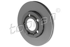 2x TOPRAN Bremsscheiben Vorne für VW POLO (9N) 239mm 109 522