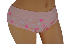 .VTG VICTORIA'S SECRET PINK COTTON LOGO HIPSTER PANTY XL 91 COTTON
