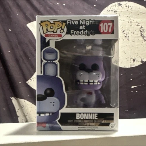 Funko Pop! Vinyl Bonnie Five Nights at Freddy's #107 Video Games Purple Figure