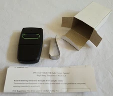 Radio Control Operator Single Entry Transmitter EX220-1KB ● Gate / Garage Opener