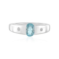 Cavill Ring Sterlingsilber 0,93Ct Ratanakiri Zirkon WeißTopas Platin Damen