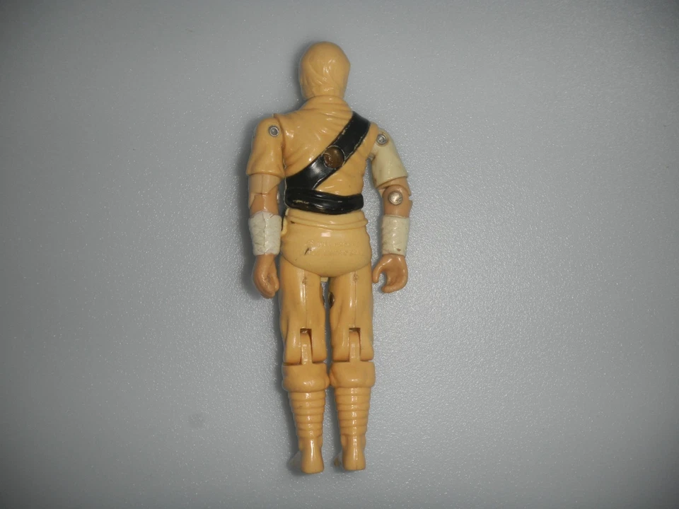 1984 Cobra Storm Shadow v1 Фигурка Ниндзя и Рюкзак Винтажный G.I. GI Joe 3,75 ARAH - Изображение 3 из 4
