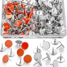 Epakh 200 Pack Reflective Tacks Trail Marking Tacks Reflective Trail Markers