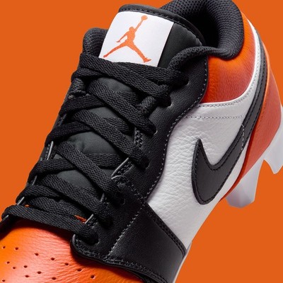 Mens Size 12 Nike Air Jordan 1 Low TD Cleat Shattered Backboard FJ6245-801 New Air Jordan 1 Low TD Cleat  main image 4