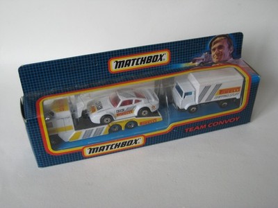 Matchbox Convoy TC-11 Team Convoy Pirelli Kenworth Porsche Dodge