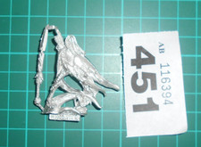 Warhammer Wood Elf Glade Lord 2004 Metal OOP Unpainted Great Weapon.