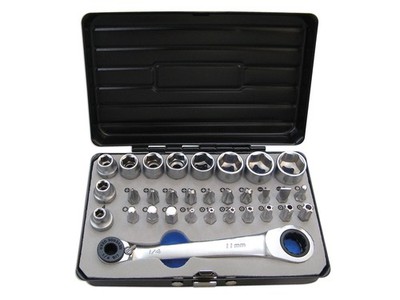 Laser Tools Socket and Bit Set 1/4''D 31pc 6717