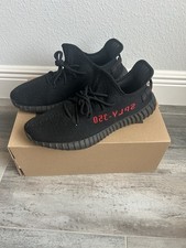 adidas Yeezy Boost 350 V2 Core Black Red Size...
