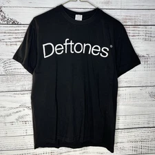 Vintage Y2K Deftones Ohms Album Band Tour Double Sided T-Shirt Unisex Medium