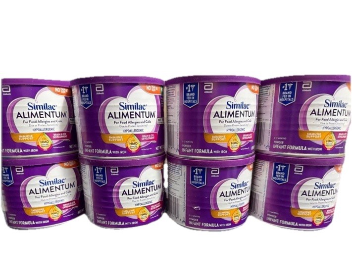 9 Cans Similac Alimentum  7oz  Powder FAST SHIPPING EXP 07/2