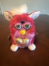 Vintage FURBY VALENTINE  S DAY Pink Special Edition 1999 No Working
