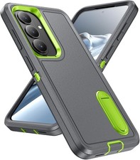 Samsung Galaxy S26 Case with Kickstand, 3-Layer Military Grade Shockproof Cover