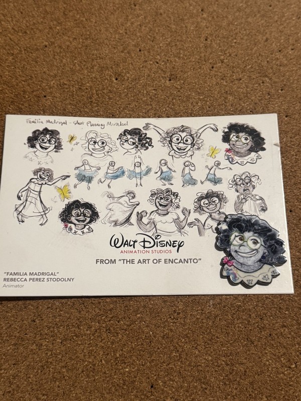 Disney Trading Pin Mirabel from “The Art of Encanto” by Rebecca Perez Stodolny