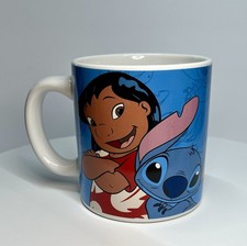 Disney Lilo and Stitch Ceramic Mug Large Capacity, 16 Ounce EUC