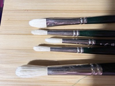 Winsor & Newton -Winton-Fine Hog Hair- Oil Brushes