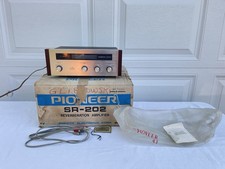 Vintage 1970 Pioneer SR-202 Reverberation Amplifier In Original Box