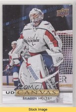 2019-20 Upper Deck UD Canvas Braden Holtby #C149 READ 0qr0