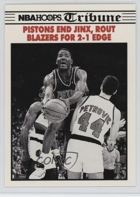 1990-91 NBA Hoops Detroit Pistons Team #339 1g2w