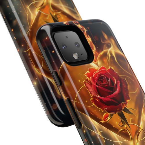 Google Pixel | Flaming Heart Phone Case - 第 64/131 張圖片