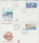 FRENCH ANTARCTIC TERRITORY 1981/83 1f30 COMPACT ICE & CHALAND LE GROS VENTRE FDC
