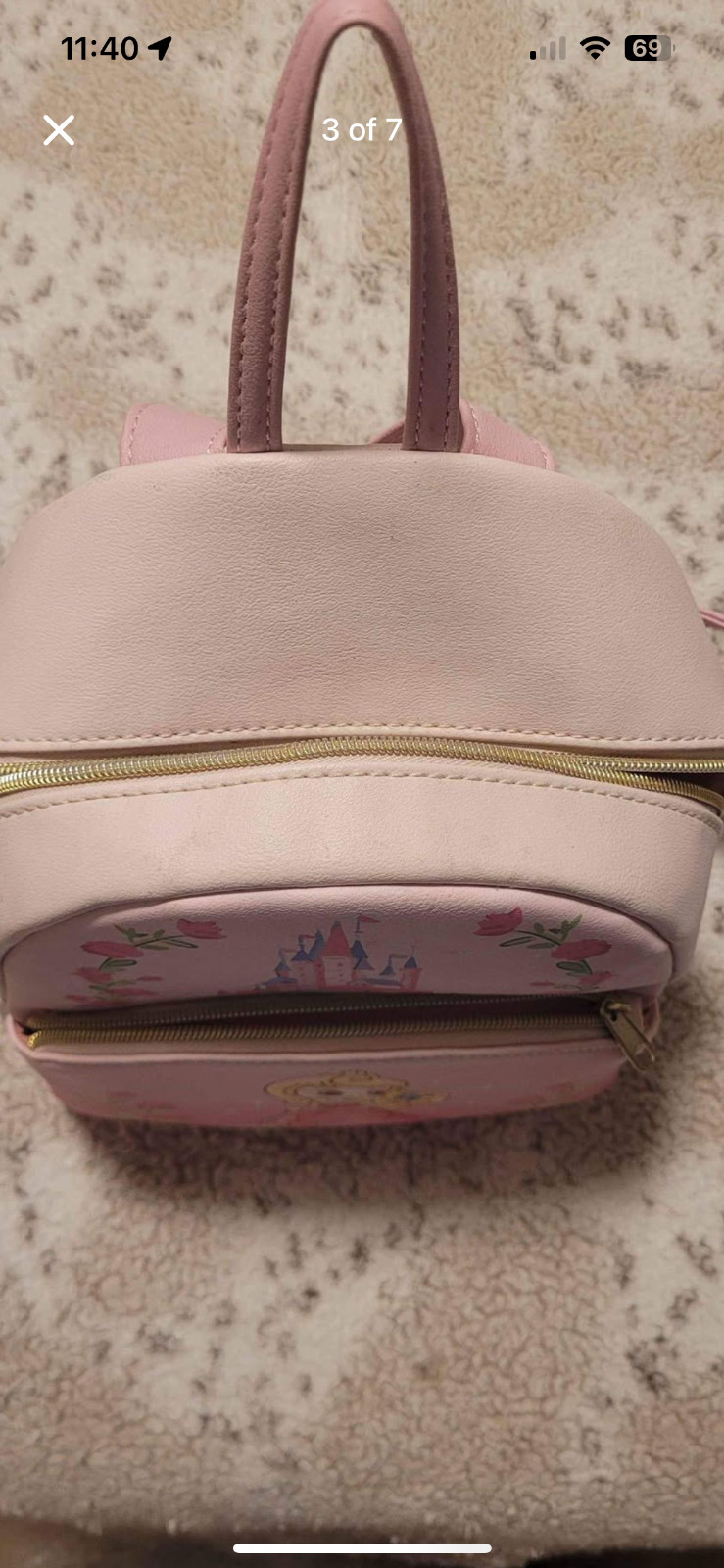 loungefly disney sleeping beauty mini backpack - image 3