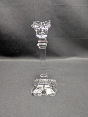 Nachtmann 1834 Germany Kerzenständer Bleikristall geschliffenes Glas 24%