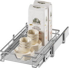 Pull Out Cabinet Organizer 11" W X 18" D , Pull Out Drawers for Kitchen Cabinet