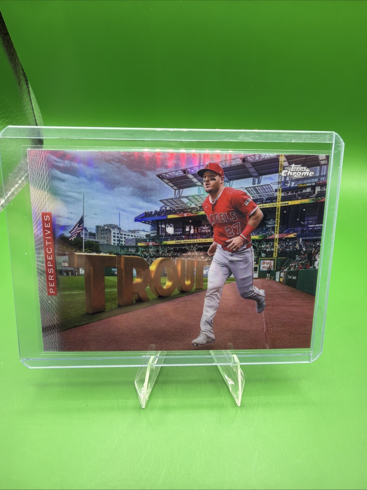2016 Topps Chrome - Perspectives Mike Trout #PC-16