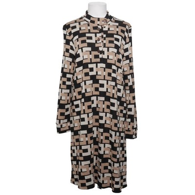 Rabalder, Kleid, Größe: L, Schwarz/Beige, Elasthan/Polyester/Viskose #vGR