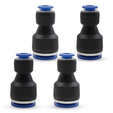 4 Pcs 10mm to 12mm Pneumatic Straight Reducing Push to Connect Adapter Quick ...